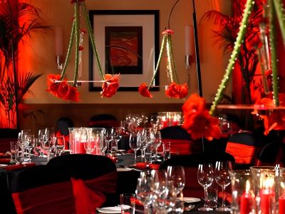 多目的ホール マリオット エグゼクティブ アパートメンツ ロンドン ウェスト インディア キーの写真