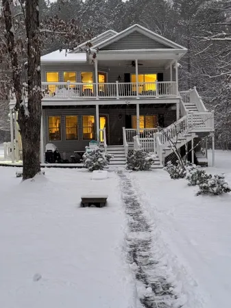 Visit The Good Life on Lake Gaston! 5 bedrooms with kayaks, SUPs, pedal boat.