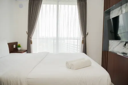 Spacious and Smart Studio Apartment at Sky House BSD Отели в г. Cisauk