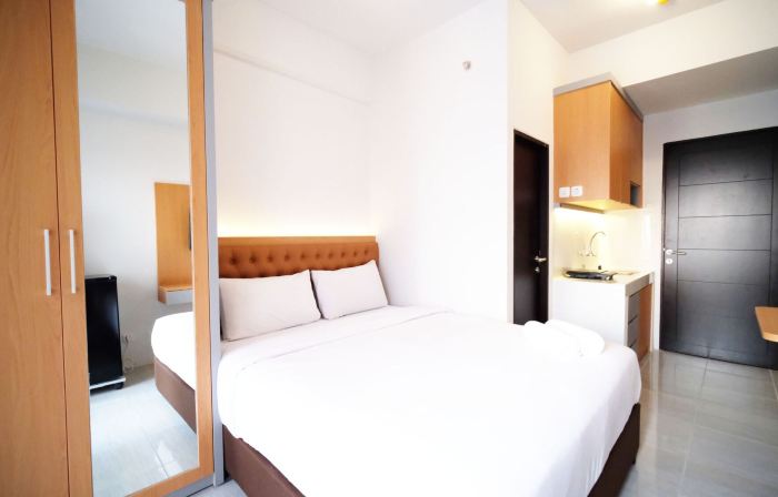 Tidy and Cozy Stay Studio Apartment at Suncity Residence