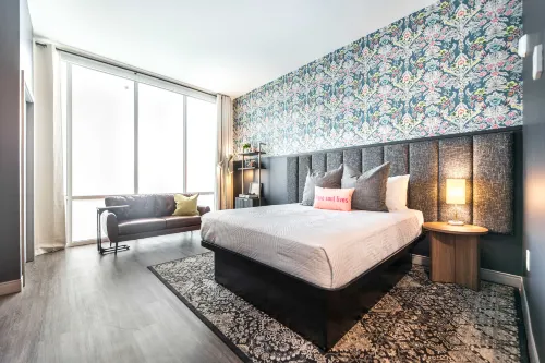 Bright Space with Stunning Windows and Kitchen - Radiant Floral Haven