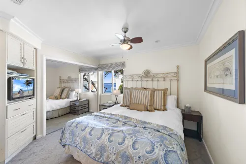 Oceanfront Villa - Tranquil Retreat, Indigo & Sand Palette