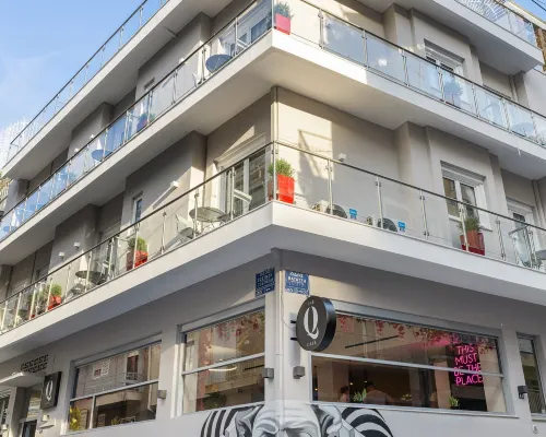 The Q Hotel Hôtels à proximité de : Exárcheia