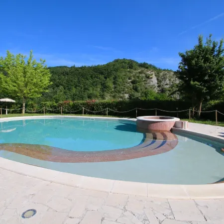 Apartment in Marche with Pool and Mountain Views