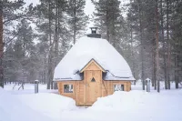 Kuukkeli Log Houses Aurora Cabin - Jaspis Hôtels à : Inari