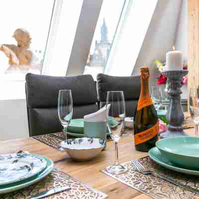 The Old Town Square & Parizska Apartments Dining/Meeting Rooms