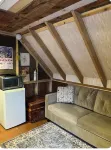 Genuine Farm experience! Barn loft on Organic Farm—pet pig and chickens below!