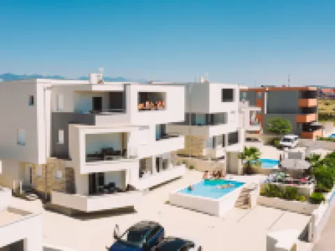 Apartments & Rooms Danivan Pool Villas Hotels in Novalja