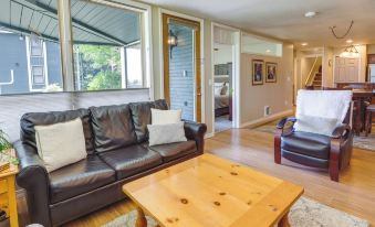 New Meadows Mountain Retreat w/ Fireplace & Patio!