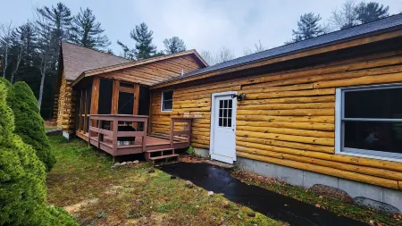 4b2b true Log retreat in the heart of the Whites Отели в г. Торнтон