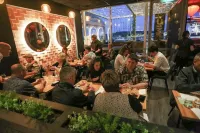 Country Bliss couples oasis, outdoor chiminea in private garden, & sunset deck.