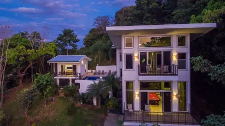 Luxury Villa, 4 King Beds, Ocean View, Private Pool Game Room Fully A/C