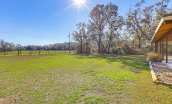 Private Patio with View Peaceful Trenton Home