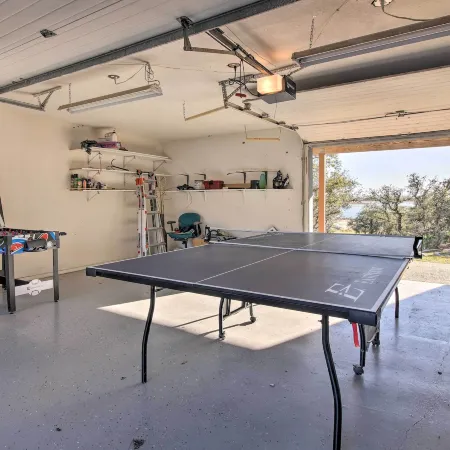Sunny Lakefront Escape w/ Private Beach & Deck