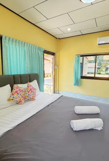 ห้องดีลักซ์เตียงคิงไซส์แบบหนึ่งห้องนอน