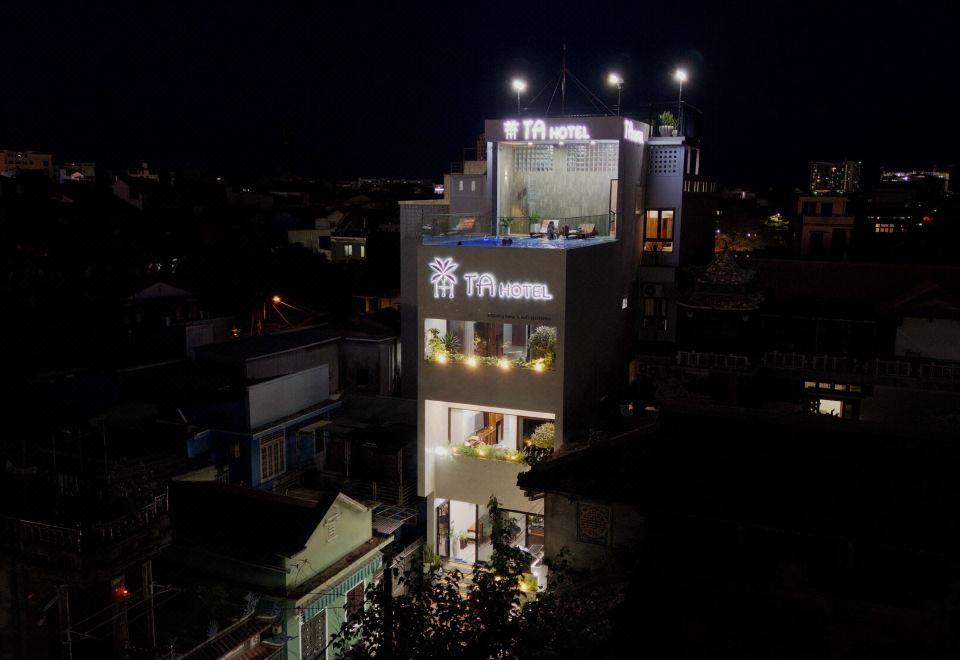 TA 후에 부티크 호텔 객실 침대