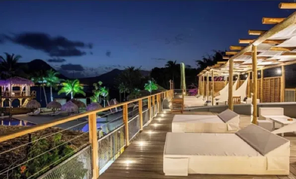 3-person studio deck 15m2 facing Le Diamant Hotels in Le Diamant