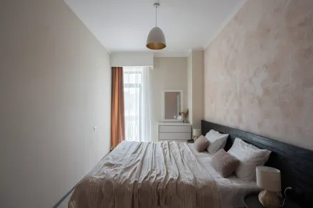 Cozy 1-bedroom apartment in enchanting Tsaghkadzor with unique design, WiFi, AC Отели в г. Цахкадзор