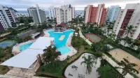 Magnificent duplex apartment with sea view, excellent leisure facilities, 150 meters from the beach.