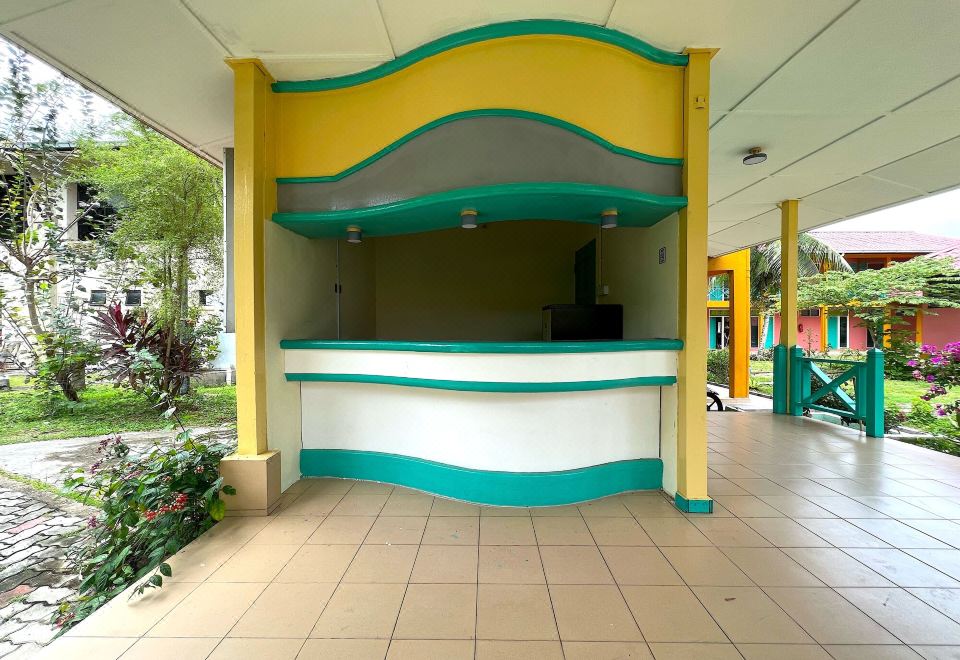 Papaya Resort의 깔끔하고 현대적인 객실 인테리어