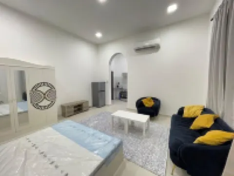 Fully Furnished Big Studio In Abu Dhabi アブダビファルコン病院周辺のホテル