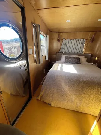 Unique Boutique Airstream Spartan in a Lavender Oasis