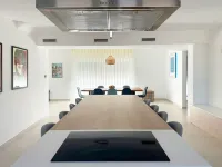 Modern villa with pool, sea and country views