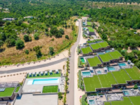 small villa with private pool, Residence Les Terrasses d'Arsella, Porto-Vecchio