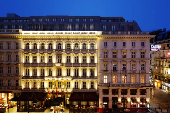 ホテル ザッハー ウィーンの外観の様子