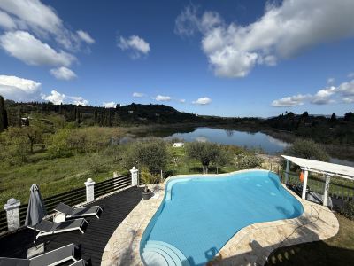 Private Villa and Pool with Lake Views and Sunset Terraces at the Grove