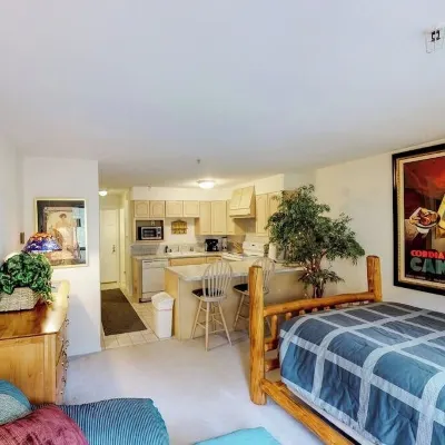 Slopeside Studio at Alyeska w/ Full Kitchen Hotels near Chair 1