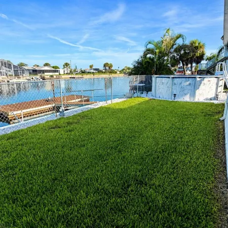 Waterfront home with direct gulf access