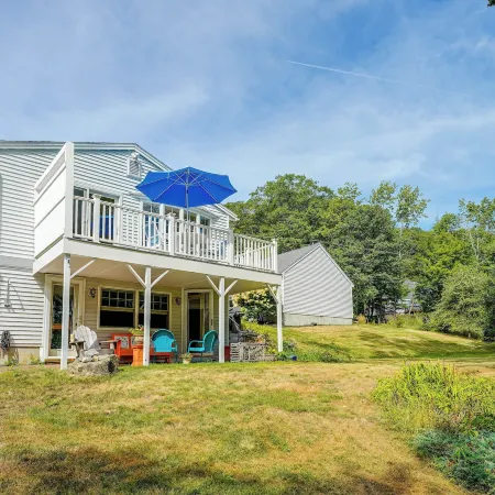 Peaceful Waterfront Apt w/ Deck, 22 Mi to Portland