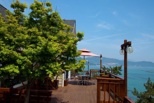 해남 일출 풍경