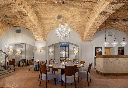 호텔 정원 전경