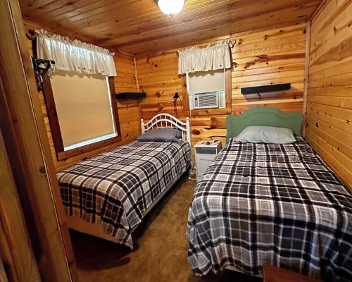 Cute Cabin on Big Pine Lake with a Large Fenced Yard and Lake Access Hotels in Pine County