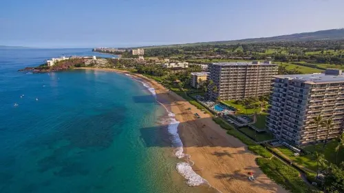 Clean! Remodeled Oceanfront Whaler 412 on Kaanapali Beach w/ Black RockViews!