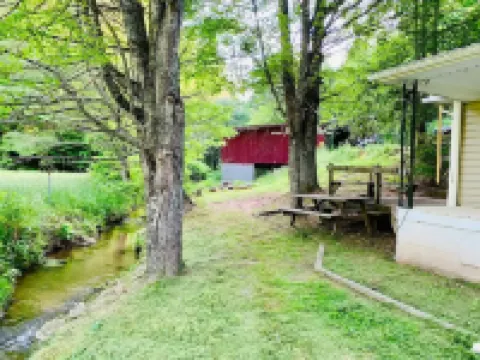 Creekside Cabin skiing/hiking & Appalachian Trail.