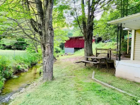 Creekside Cabin skiing/hiking & Appalachian Trail.