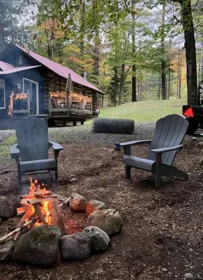 Cabin in the ADK! Close the Great Sacandaga, Lapland Lake & Snowmobile Trails!