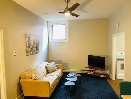 Modern style in historic building in downtown Bath