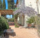 San Gimignano villa with pool, 5 rooms en suite, A/C, wi-fi, panoramic view - Villas