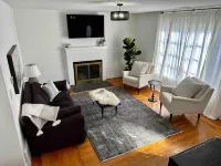 Henderson House Eureka.  Centrally located stylish home with all amenities.