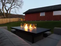 Hot tub lodge with stunning view