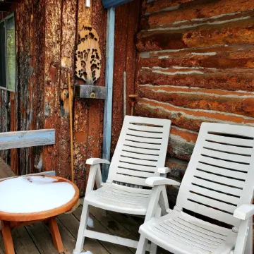 1900's Log Cabin with Spectacular Valley View