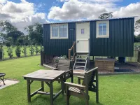 Luxury Shepherd's Hut (The Hawthorn) at Templehall Hotels in Eyemouth