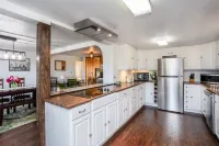 Rustic modern farmhouse.  Enjoy the peace and privacy of Uribe farm.