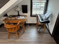 Schoolhouse renovated into Cozy 2-bedroom house in downtown Clear Lake.