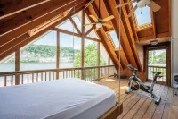 Cliffview Lakefront Retreat! Huge Dock, Floating Dock, Fire Pit, Multiple Patios