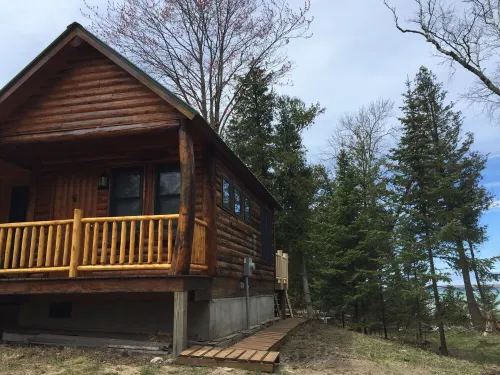 Gorgeous Rustic Northern Michigan Island Getaway